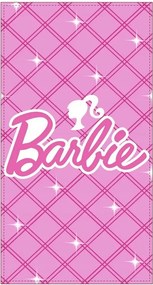 Plážová osuška z mikrovlákna Barbie - 70x140 cm