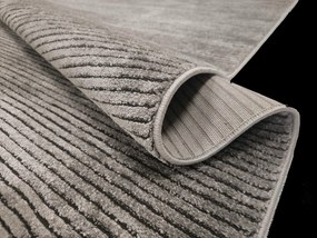 BE Koberec Eforia 9551 GREY – sivý obdĺžnikový Rozmer: 240x330 cm