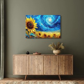 Obraz - Maľba slnečníc (90x60 cm)