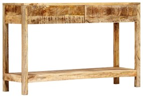 Príručný stolík 120x35x75 cm masívne mangovníkové drevo