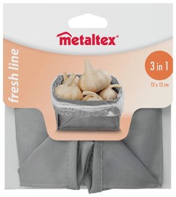 Skladací bo× na potraviny Metaltex, 12 x 12 cm