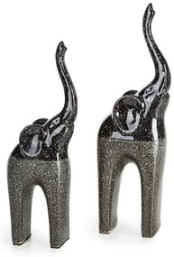 DEKORAČNÁ SOŠKA MANDI 12X7X35 CM TMAVOSIVÁ