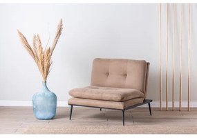 Rozkladacie kreslo SPEAKY hnedé