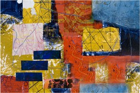 Obraz - Abstrakcia (90x60 cm)