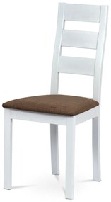 Súprava jedálenských stoličiek BC-2603 WT, biela,2 ks