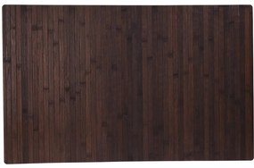 Kúpeľnová predložka Bamboo, tmavohnedá