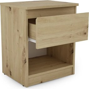 Skrinka /nočný stolík Carlos 401S, dub artisan