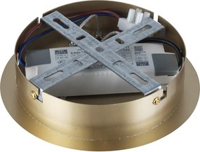 Závesné LED svietidlo Preciosa, 1x LED 52w, 4000k, g