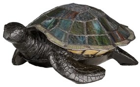 Elstead QZ-SAWBACK-TL - LED dekoratívne svietidlo TIFFANY 1xG9/3W/12/230V korytnačka