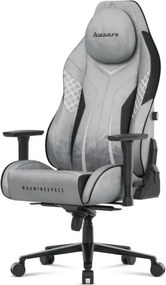 Zamatová herná stolička Force 8.3 Grey