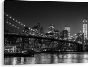Obraz Brooklyn mosta v New Yorku (70x50 cm)