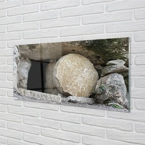 Sklenený obraz Jaskyňa 120x60 cm