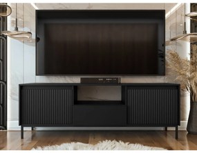 Tv stolík/skrinka Samker 2K1SZ, Farby: biela