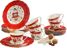 XXXLutz KÁVOVÝ SERVIS 18-dielne X-Mas - Vianočné dekorácie - 0071360247