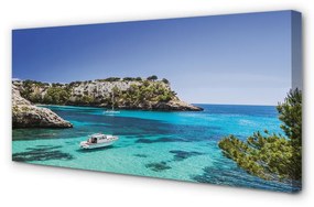 Obraz na plátne Španielsko Cliffs morské pobrežie 140x70 cm
