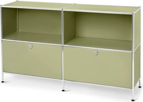 Kovová komoda »CN3 Kids« so 2 zásuvkami, pistáciová