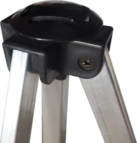 Rýchlorozkladací nožnicový stan 3x3m – hliníkový, Biela, 1 bočná plachta