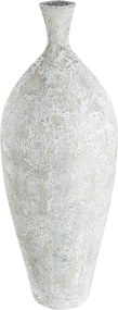 Váza Dafni 30x79cm biela sivá