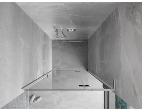 Mexen Mist-H L, 1-krídlové sprchové dvere pravé 95 cm, číre sklo, chrómový profil, 8A5L-095-000-01-00-P