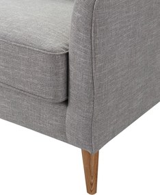 Pohovka Venuste grey linen pre 2 osoby