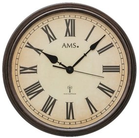 Nástenné hodiny 5977 AMS riadené rádiovým signálom 42cm