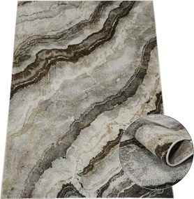 BE Koberec Wenus 7772 GREY – sivý obdĺžnikový Rozmer: 240x330 cm