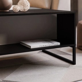 KONFERENČNÝ STOLÍK YSABEL ČIERNY + KAŠMÍR 2