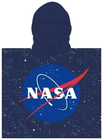 Detské pončo - osuška s kapucňou NASA - 55 x 110 cm