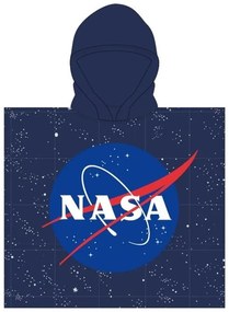 Detské pončo - osuška s kapucňou NASA - 55 x 110 cm