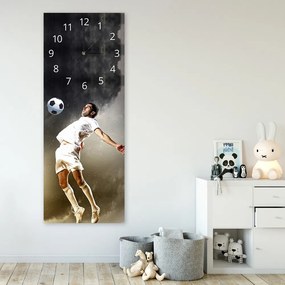Gario Hodiny na stenu Futbalista Rozmery: 25 x 65 cm