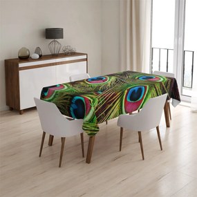 Sablio Obrus Pávie perie - 90x90 cm