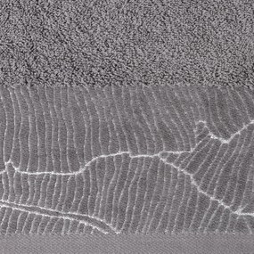 BAVLNENÝ UTERÁK METALIC5 50X90 CM SIVÁ