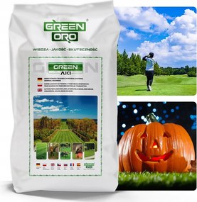 Jesenné hnojivo na trávu, trávnik a okrasné trávy, pampové trávy Green Aki 24kg