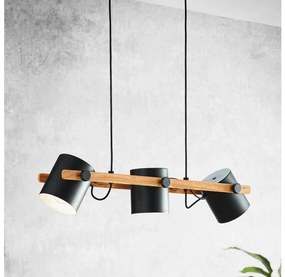 Eglo 43517 - Závesné svietidlo na lankách HORNWOOD 3xE27/60W/230V