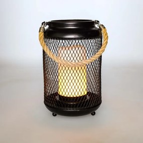 Solight WO3101 - LED Dekoračná stolná lampa LED/3xAA čierna