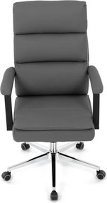 Kancelárska stolička sivá KA-D8104 GREY