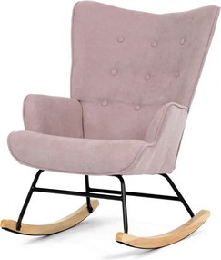 Hojdacie kreslo ružové AK-371 PINK2