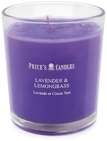 Price´s FRAGRANCE vonná sviečka v skle Levanduľa & Citrónová tráva - horenie 45h