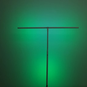 Stolná LED lampa NOX s RGBW efektmi, základňa, diaľkový ovládač