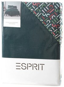 MAKOSATÉNOVÉ OBLIEČKY ESPRIT06 200X220 CM, 2 KS 70X80 CM VZOROVANÉ