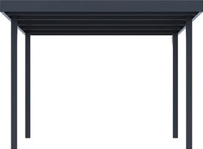 Kovový prístrešok na auto 5,3x3,2 m (antracit)