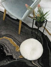 Koberec Kashmir KR287S sivý / čierny