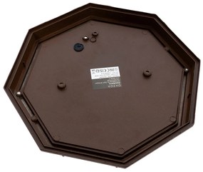 Rustikálne stropné svietidlo hrdzavo hnedé 26,5 IP44 - Bri