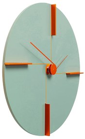 Felice nástenné hodiny zelené Ø30 cm