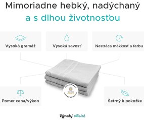 Hotelová osuška Royal biela 70 x 140 cm, 100% bavlna