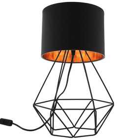 Stolová lampa SHADE, 1x textilné tienidlo (výber zo 4 farieb), (výber z 3 farieb konštrukcie), G