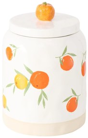 Keramická dóza s citrusmi Fruits