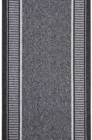 Condor Carpets, Koberec behúň na mieru Promenade 8727 antra, šíre 67 cm, šedá, chodba / predsieň