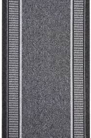 Condor Carpets Protišmykový behúň na mieru Promenade 8727 antra - šíre 100 cm