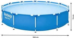 Bazén Bestway s rámom a filtrom, 366 x 76 cm | 56681